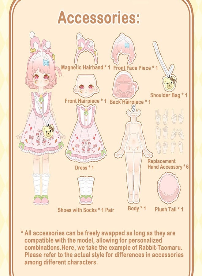 BEEMAI مجموعة BEEMAI Minty Fantasy Forest Series Single Box (تحتوي على مجسم واحد)، مجسمات BJD 1/12 BJD Blind Box لطيفة قابلة للتجميع، هدية عيد ميلاد - Image 3